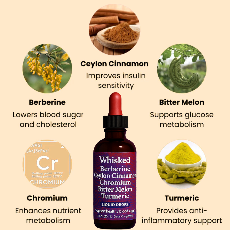 Whisked™ Berberine Cinnamon Blood Sugar Regulator