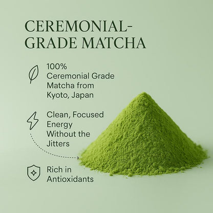 Whisked™  — Ceremonial Mushroom Matcha Blend